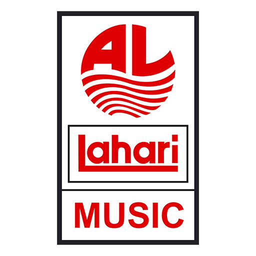 Lahari Music official logo — red AL wave mark with lahari MUSIC wordmark